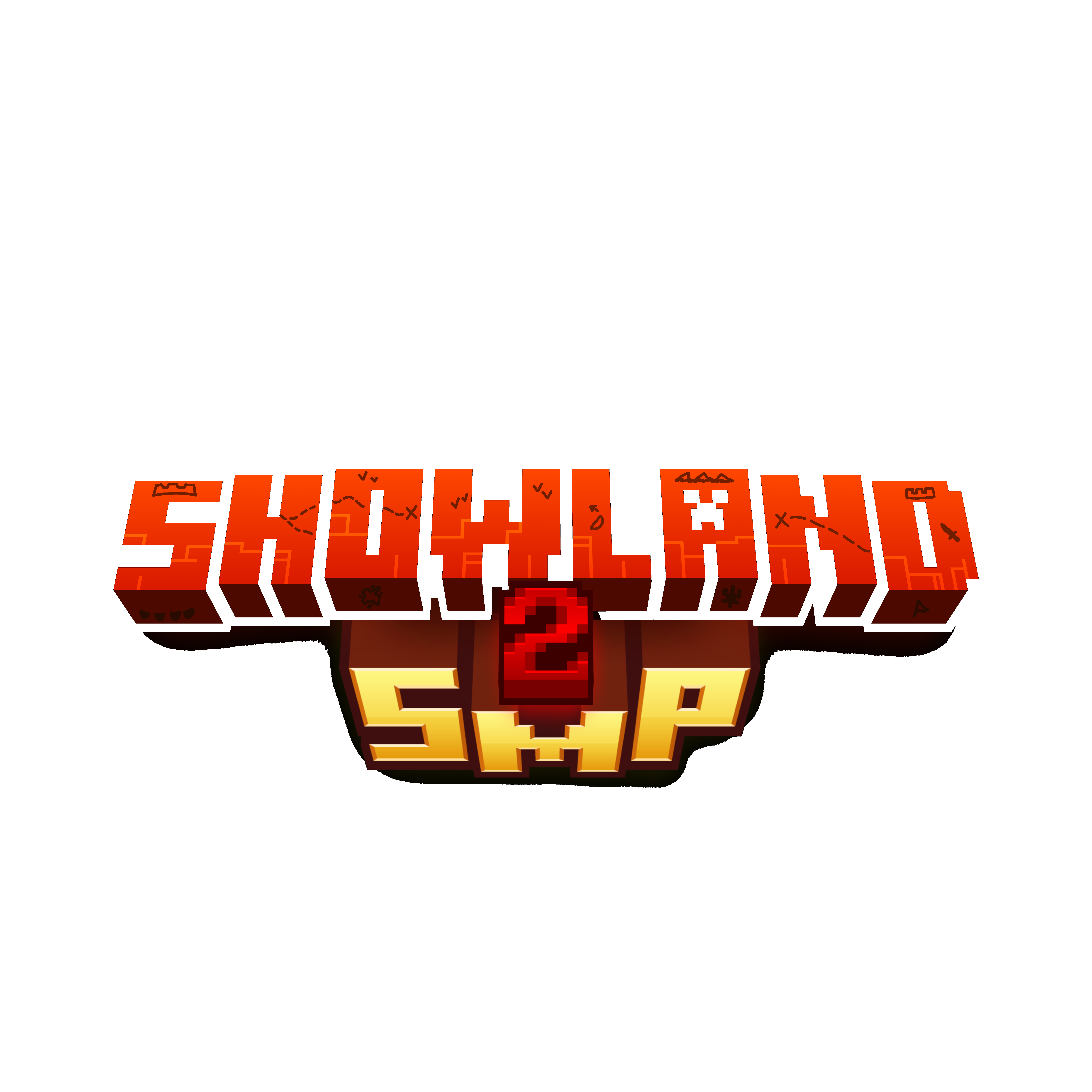 Logo isometrico de Showland SMP temporada 2